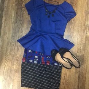 LuLaRoe Cassie pencil skirt